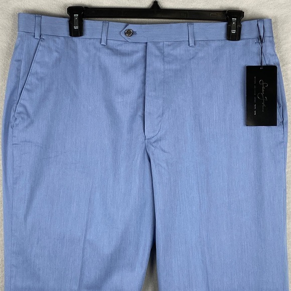 Sean John Men's Size 40x32 Classic Fit Suit Pants Solid Blue NEW - Picture 3 of 10